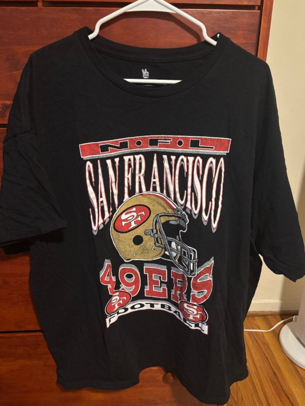 JunkFood San Francisco 49ers Oversized T-Shirt for Women